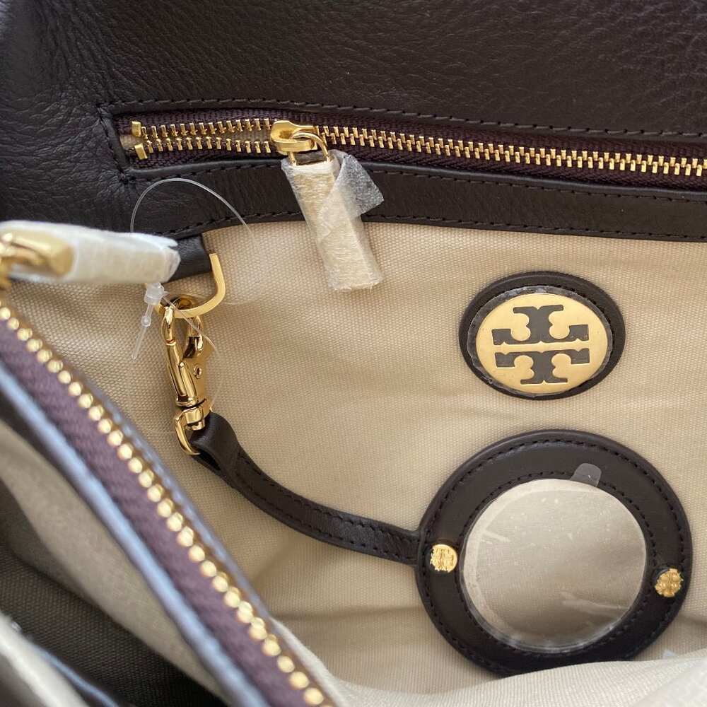 Tory Burch Resin Top Snakeprint Bag - Picture 9 of 13